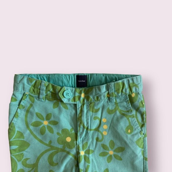 GAP Kids Floral Pants Jeans  size: 4T - Picture 3 of 5